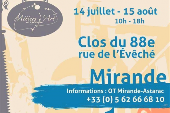 4eme Salon Estival des Métiers d’Art Mirande 2022